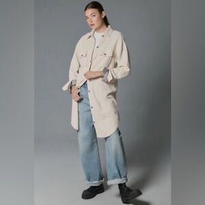 Anthropologie Pilcro Corduroy Duster Jacket/Dress